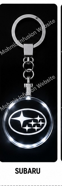 Subaru LED Keychain