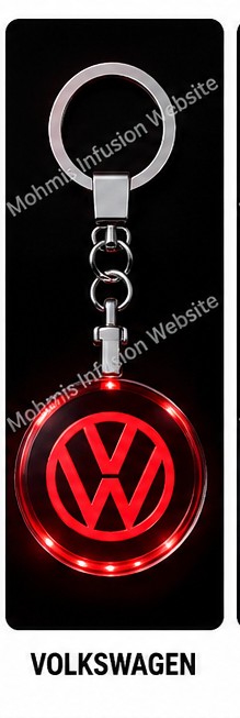 Volkswagen LED Keychain